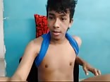 Boy porn opens up his tight pussy 