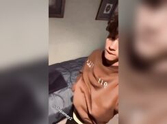 boy shows his cock