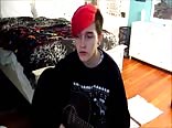 Boy sings Troye Sivan Cover