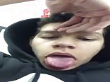 Boy Tongue licking twink boy