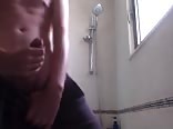boy wanks everywhere in bathroom, boys gay porn