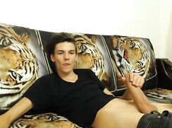 Boy with a thick cock