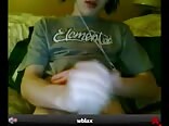 Boy with nice hat wanks gay porn