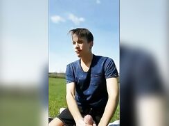 boyfriends outdoor amateur blowjob homemade