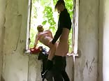 Boys fucking in derelict house gay porn