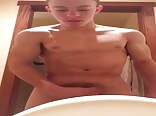 Boys porn didn’t like the taste of his cock juice 