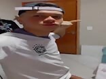Boys porn showing his big cock
