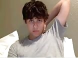 Boys porn shows his hole then wanks for us