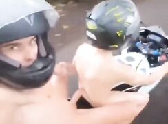 BOYS RIDING WITH THEIR DICKS OUT