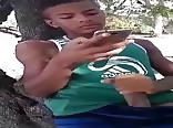 Brazilian outdoors gay teen porn
