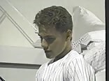 Brett strips out of his baseball uniform boys porn
