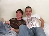 brit boys have fun on the bed
