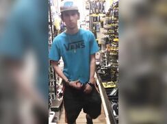 Bro, let's go to the store and I'll film you pulling out your cock and then I'll post