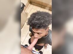 Bro tell me to pull up at his job so we can have a little session