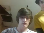 buddies jerk together