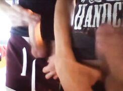 BUDDIES JERKS OFF