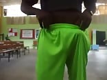 Bulge-Show in a Cuban Gym Hall