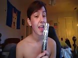C a m B o y A A  With Toothbrush 03-12-2019 Gay Porn Tube Cam Show