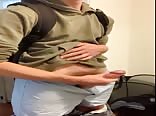 Came back from class horny and needed to JO boys porn