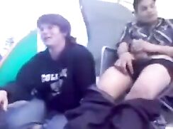 Camping with horny friend