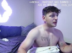 Canadian Guy Naked in His Bedroom