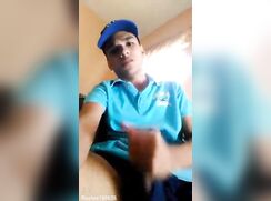 Cap Boy Wanking