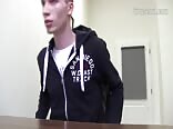 Casting session with a scrawny Czech 