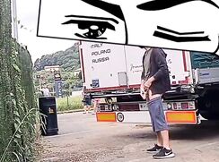Caught Jerking Outside-No Cum 246