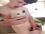 caught on phone selfie gay boys porn