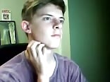 Charming young man wanks on cam boys porn