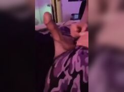 Chubby cock sucking