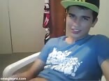 Church boys porn likes jerking his cock to big cum shot