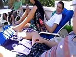 College Boys Porn Hookup Pool Party