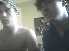 College Friends shooting cum for a webcam girl