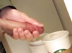 Cream Please in my StarBucks Boys Porn