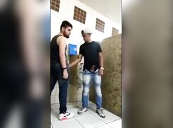 CRUISING IN A PUBLIC TOILET GAY BOYS PORN