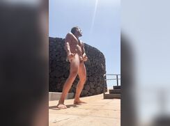 Cum at the rest area