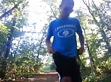 cum in the woods
