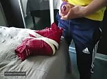 Cum on Supra Sneakers with Fleshlight Gay Porn