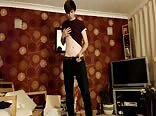 Cum on the rope and licked it boys porn