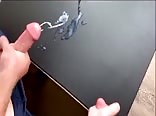 Cum together on table