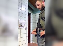 Cumming in the Mens Room 304