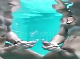 Cumming in the pool boys porn
