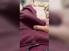 Cumming with my friends sweatpants