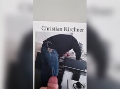 Cumtribute to Christian Kirchner's sexy ass