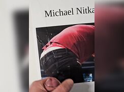 Cumtribute to Michael Nitka's sexy ass