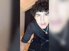 Curious Latino guy tries out some boy pussy