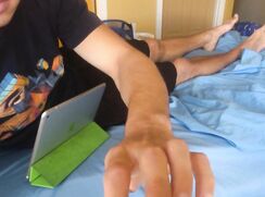 Curling toes when he cums