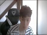 Curly Blackhair desk wank boys porn