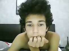 Curly boy shoots